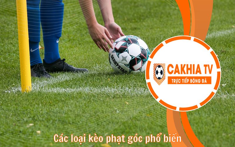 Các loại kèo phạt góc phổ biến